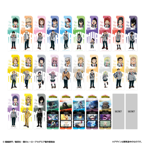 Bandai Bookmark Collection My Hero Academia Vol. 5 Set Of 2　BOX(20pcs)