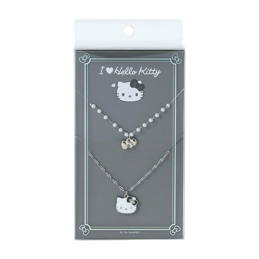 Sanrio Other Necklace Set Of Two I Love Hello Kitty Black 924253
