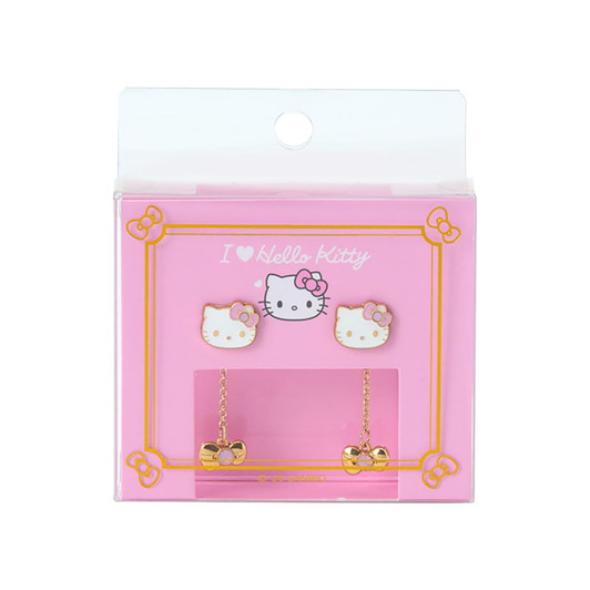 Sanrio Other Earrings (I Love Hello Kitty) Pink 925659