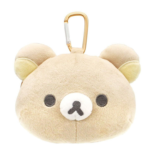 T's Factory Rilakkuma Carabiner Attached Plush Zipper Mascot Rilakkuma