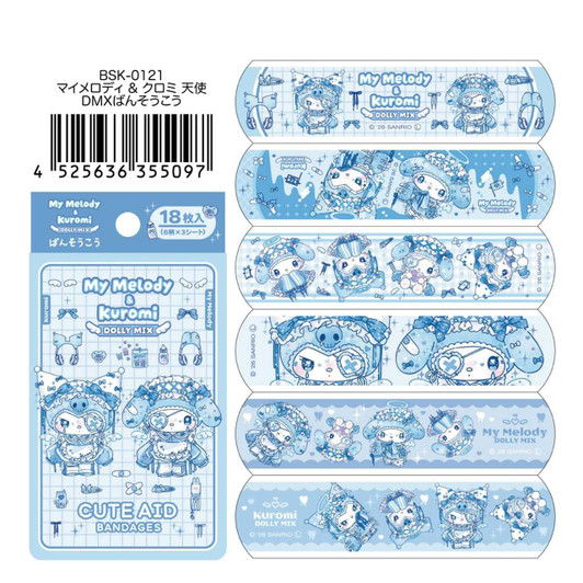 Santan My Melody And Kuromi Angel DMX Adhesive Bandage