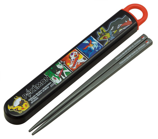 Skater Pokemon 26 Sliding Chopsticks Case Set