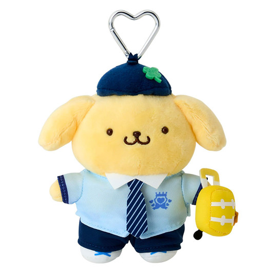 Sanrio PomPom Purin Mascot Holder Gakuen Kirameki Tabi 870838