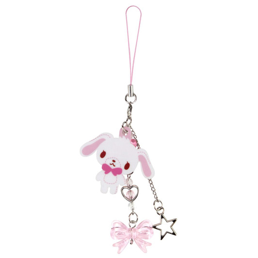 T's Factory Sanrio Acrylic Charm Strap Shiro Usa
