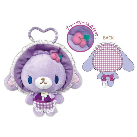 TCP Sugar Bunnies Carabiner Mascot Blueberry Rabbit