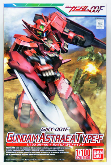 Bandai GUNDAM OO 544810 GUNDAM ASTRAEA TYPE-F 1/100 Scale Kit