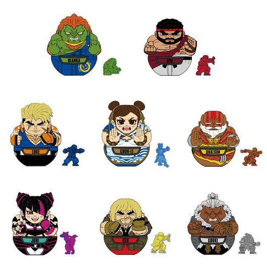 World In Your Pocket Street Fighter 6 Trading Play Set BOX(9pcs)