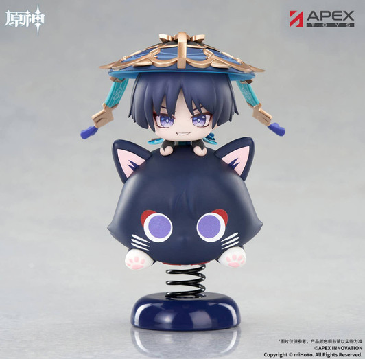 Genshin Impact: Wanderer Chibi Chara Yurayura Figure Stand