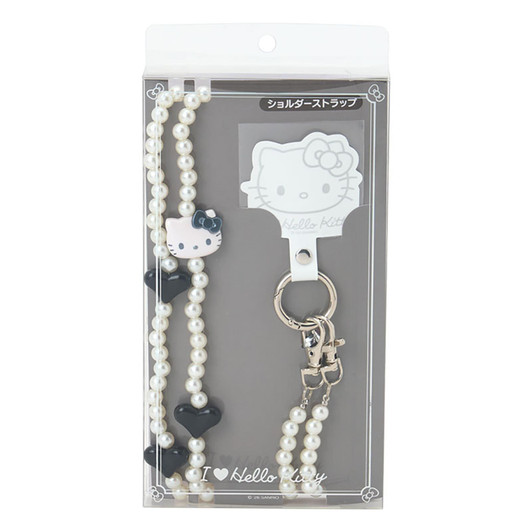 Sanrio Other Shoulder Strap (I Love Hello Kitty) Black 924211