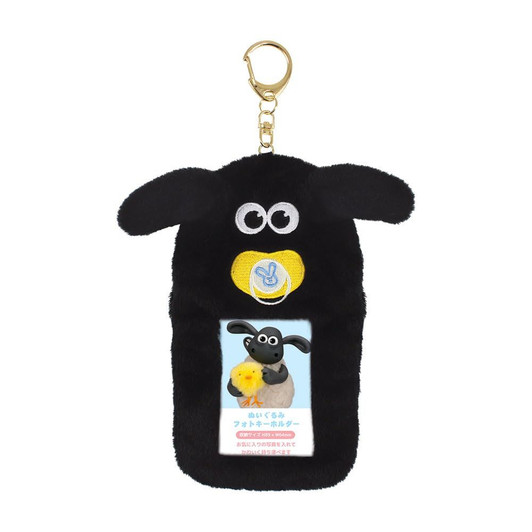 T's Factory Shaun The Sheep Plush Photo Key Holder Timmy