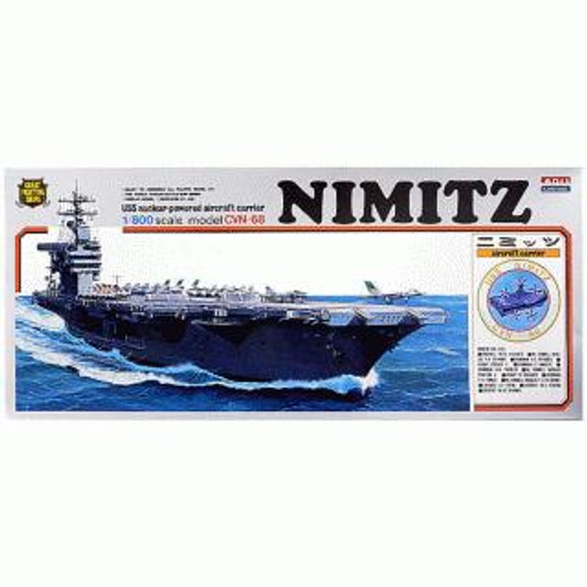 Arii-04 618042 USS Aircraft Carrier Nimitz CVN-68 1/800 Scale Kit (Microace)