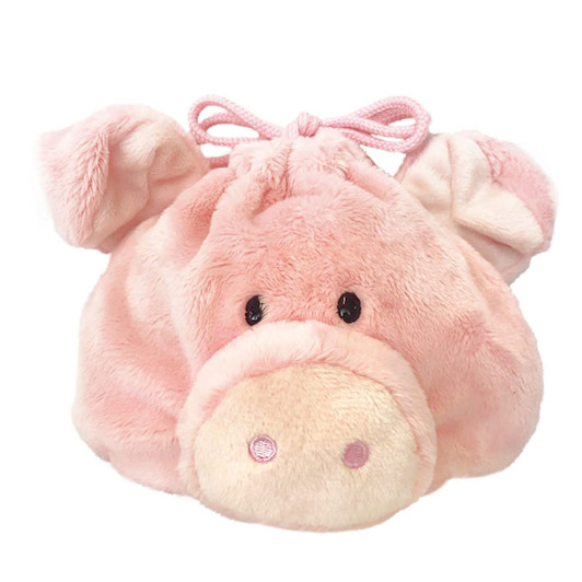Entrex NICI Pink Pig Figure Face Pouch