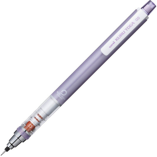 Mitsubishi Pencil Mechanical Pencil Kuru Toga 0.5 Automatic Lead Rotation Mechanism Violet M54501P.12
