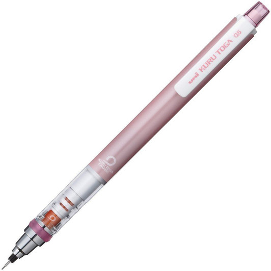 Mitsubishi Pencil Mechanical Pencil Kuru Toga 0.5 Automatic Lead Rotation Mechanism Baby Pink M54501P.68