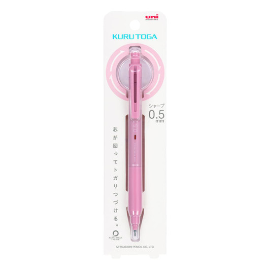 Mitsubishi Pencil Mechanical Pencil Kuru Toga KS 0.5 Coral Pink M5KS1P 66