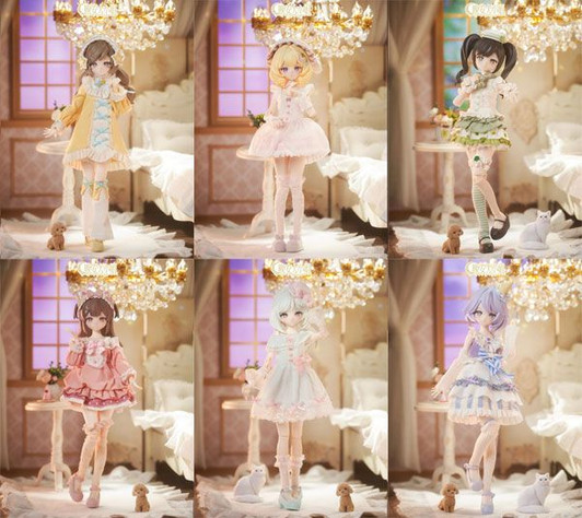 Good Night My Lady: Midwinter Of Pale Snow 1/6 Scale Figure Set Of 6