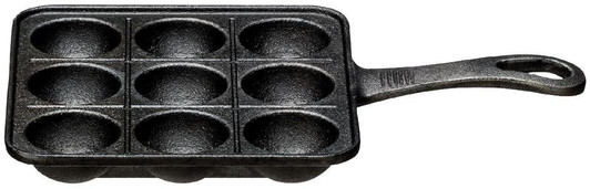 Kai Ishigaki Sangyo Takoyaki Maker 9 Hole Pan 3963 Black Cast Iron 