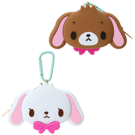 Sanrio Other Face Shaped Mini Pouch Biscuit Sugar Bunnies 019747