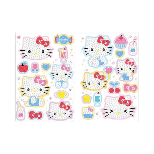  T's Factory Sanrio Diamond Art Sticker Kit Hello Kitty 