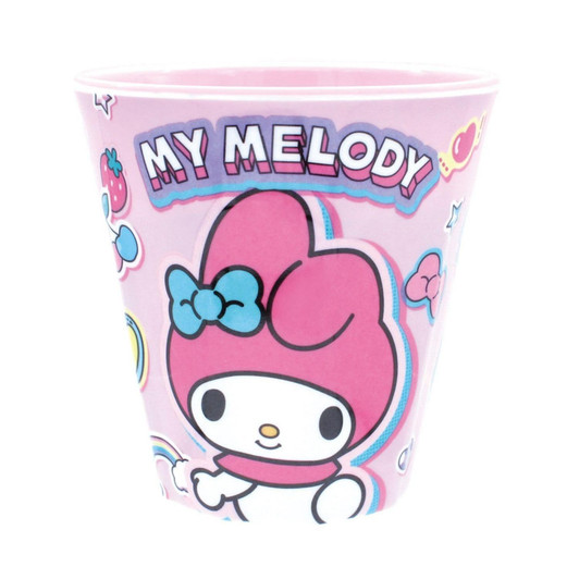 T's Factory Sanrio Melamine Cup Peta Peta Stickers / My Melody