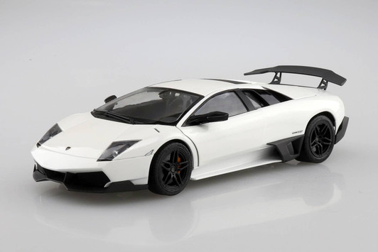 Aoshima The Super Car No. 6 1/24 09 Lamborghini Murcielago SV Plastic Model