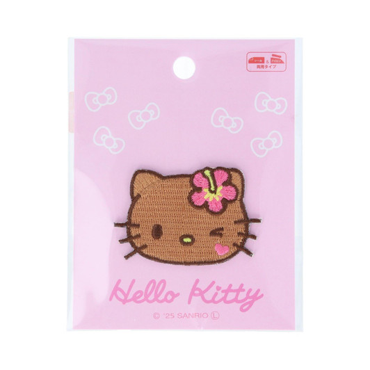 Sanrio Patch Hello Kitty Face Series Tanned