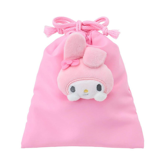  Sanrio My Melody Drawstring Pouch With Mascot 144312 