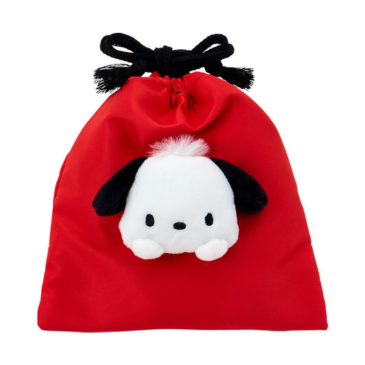 Sanrio Pochacco Mascot Drawstring Pouch 144681