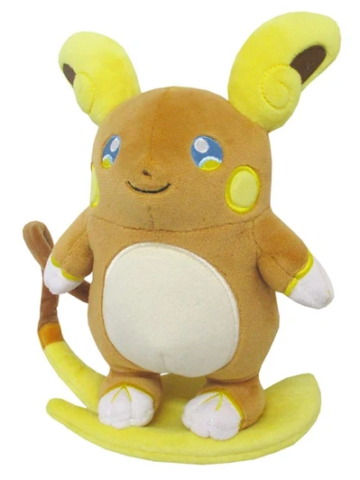  San-ei Plush Doll Pokemon All Star Collection Plush: Raichu Alola [Small] 