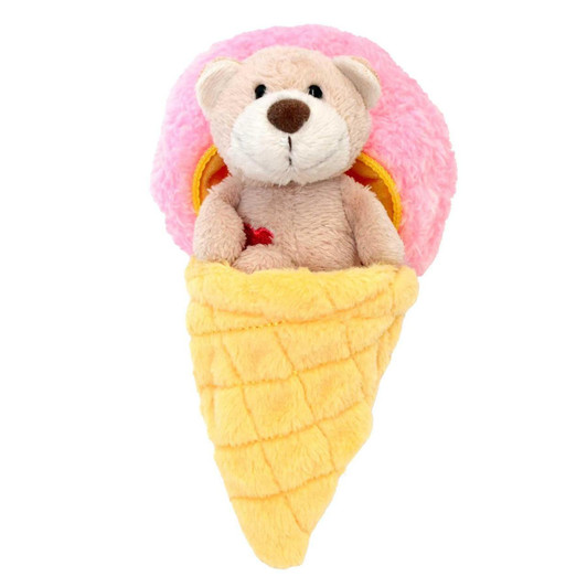  Entrex Nicibb Ice Cream Strawberry Plus Love Bear 6 Cm 