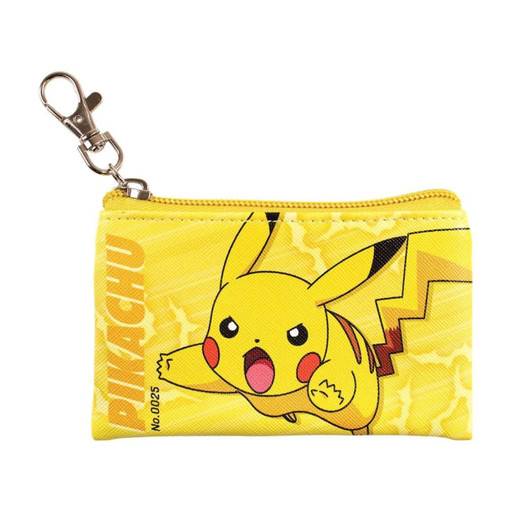  T's Factory Pokemon Flat Mini Pouch Smash Color! Pikachu 