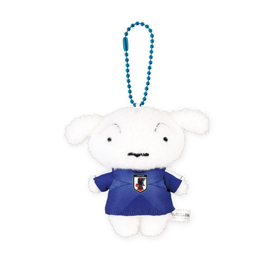 T's Factory Shin Chan Plush Mascot Japan National Soccer Team Shiro