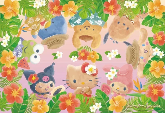 Beverly Jigsaw Puzzle Toasty Tropical (300 Pieces) 