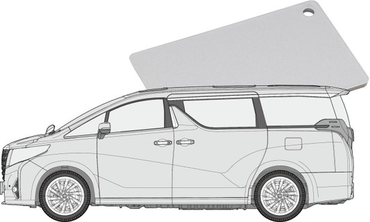  Fujimi 1/24 Toyota Alphard GF3.5L (Silver Metallic) Plastic Model 