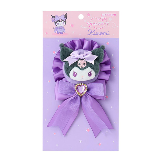 Sanrio Kuromi Rosette Brooch Colorful Dress 020681