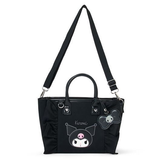Sanrio Kuromi Square 2 Way Bag With Charm 011371