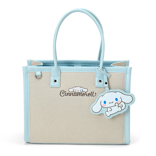Sanrio Cinnamoroll Square Tote Bag With Charm 012408