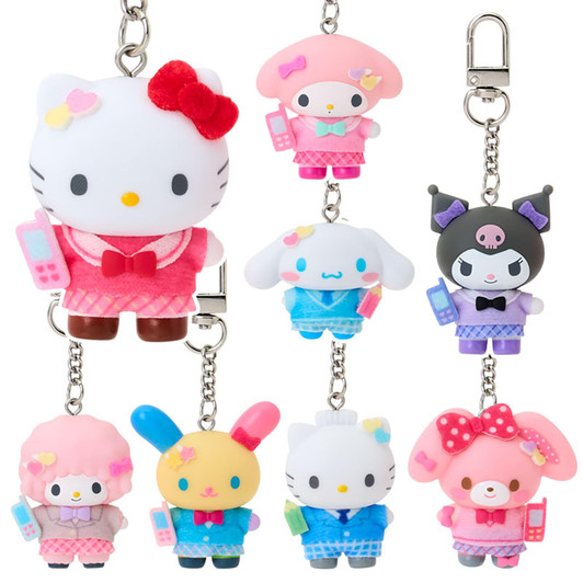 Sanrio Other Secret Keychain Uniform Chibittomo Series Vol. 4 Characters 985228