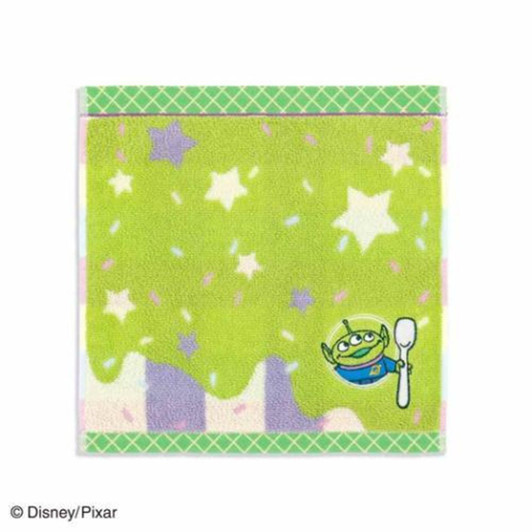 Towel Museum Ice Topping Towel Handkerchief Little Green Men