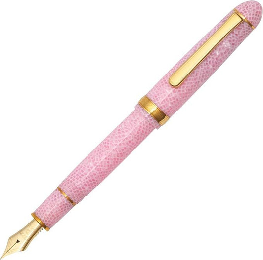 Platinum Pen Celluloid Sakura Fountain Pen - Medium Nib