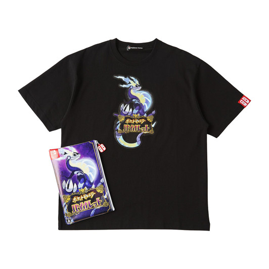Pokemon Center Original Package T-Shirt In Pouch Pokemon Violet Unisex M