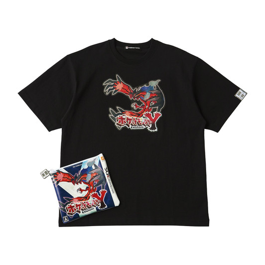 Pokemon Center Original Packaged T-Shirt In Pouch Pocket Monsters Y Unisex M