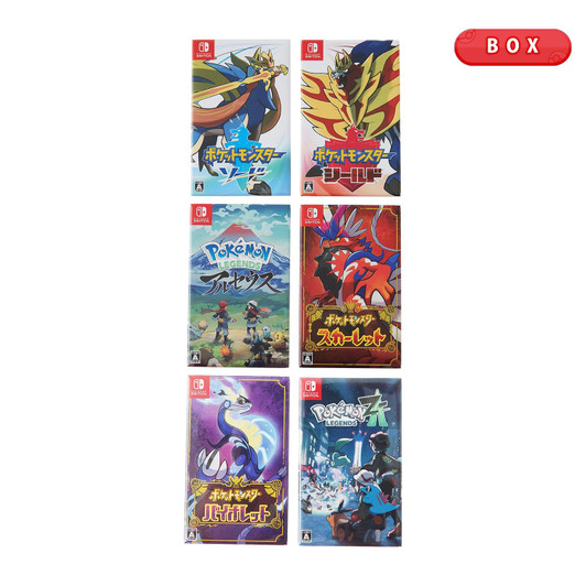 Pokemon Center Original Package Magnet Collection 2019-2025 Box