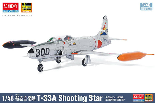 ACADEMY 1/48 JASDF T-33A Shooting Star Plastic Model