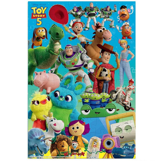 Jigsaw Puzzle Full of excitement (Toy Story 5) (96 Pieces)