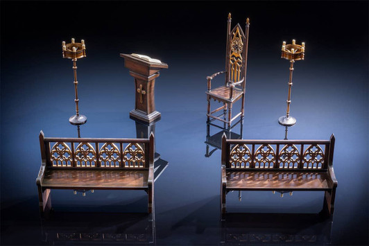 Other 1/12 Church Situation Diorama Accessory Set