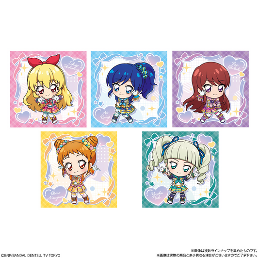 Bandai Candy Niformation Aikatsu! Sticker Wafer Vol.2 BOX (20pcs)