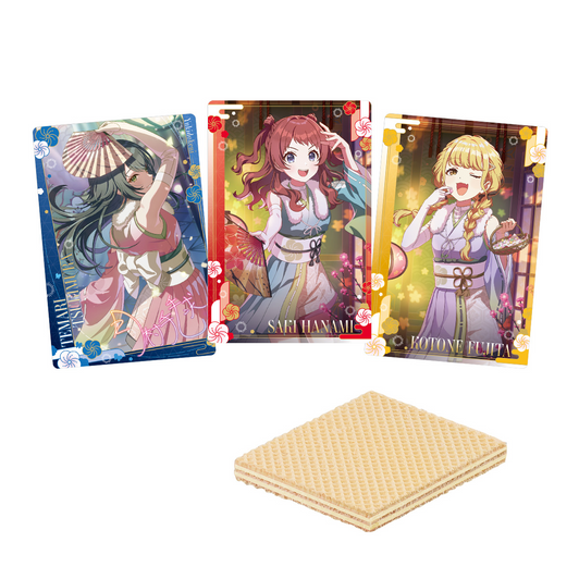 Bandai Candy Gakuen Idolmaster Metallic Card Collection Wafer Vol.4 BOX (20pcs)