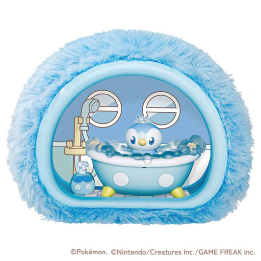 Takara Tomy Pokemon Poke Peace Fuwamoko Time: Puka Puka Bath with Piplup