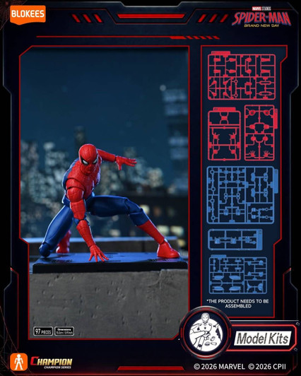 BLOKEES Spider-Man Brand New Day: Spider-Man - Champion Class (CC13)